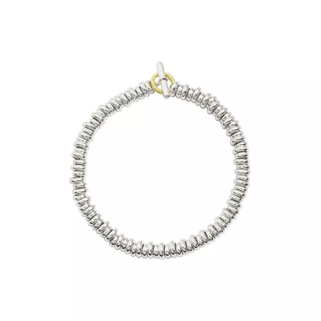 Dodo bracciale rondelle argento