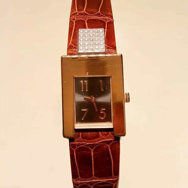 Orologio POMELLATO - Stress con Cassa color Oro e Cinturino Marrone Chiaro in Pelle