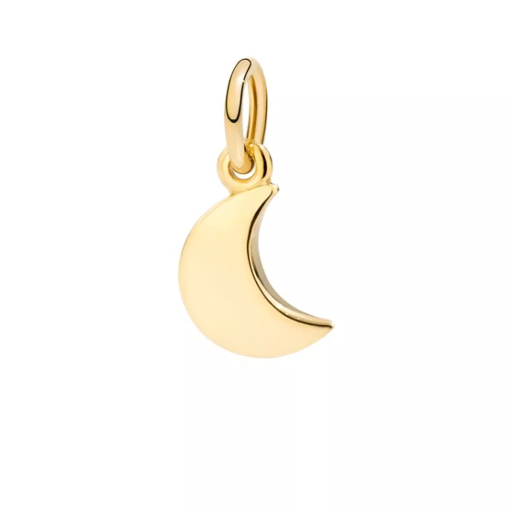 Dodo ciondolo luna oro giallo