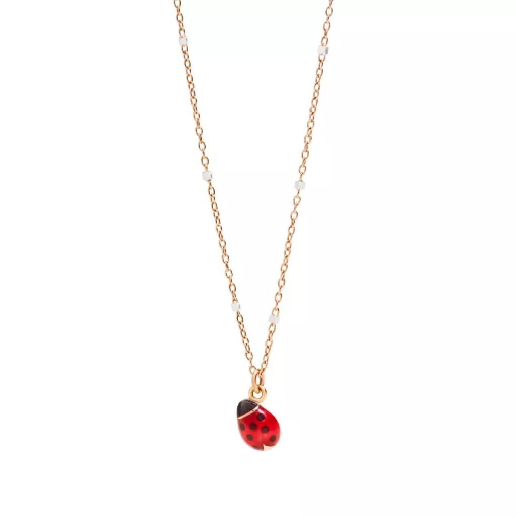 Dodo collana mini coccinella
