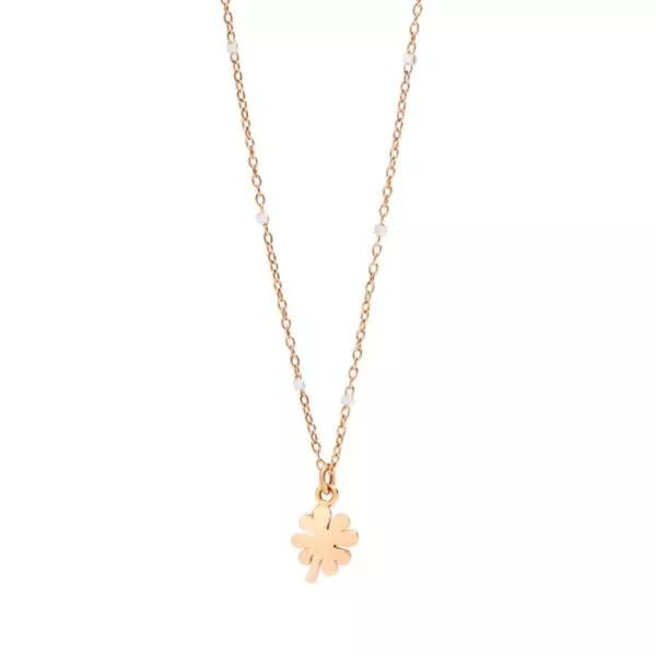 Dodo collana mini quadrifoglio