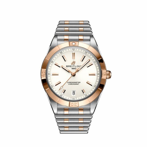 Breitling Chronomat 32 con Cassa in Acciaio e Oro Rosso con Diamanti -  Dobner