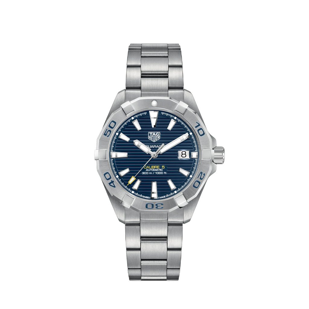 Orologio Tag Heuer Aquaracer 300 m Calibre 5 con Cassa in Acciaio e  Bracciale in Acciaio - Dobner
