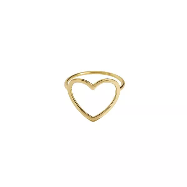 Anello Marco Gerbella con Cuore Grande a Filo