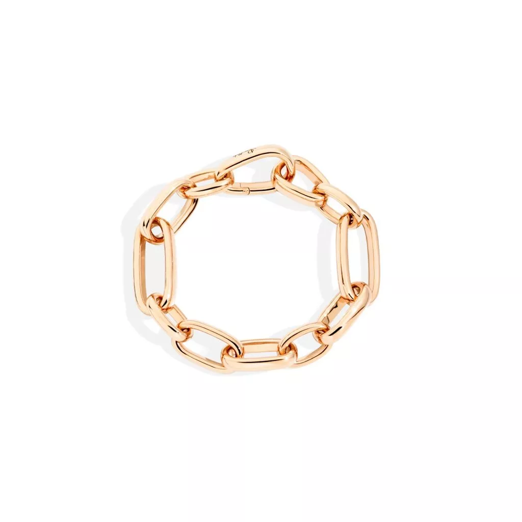 Bracciale Pomellato Iconica Medium in Oro Rosa