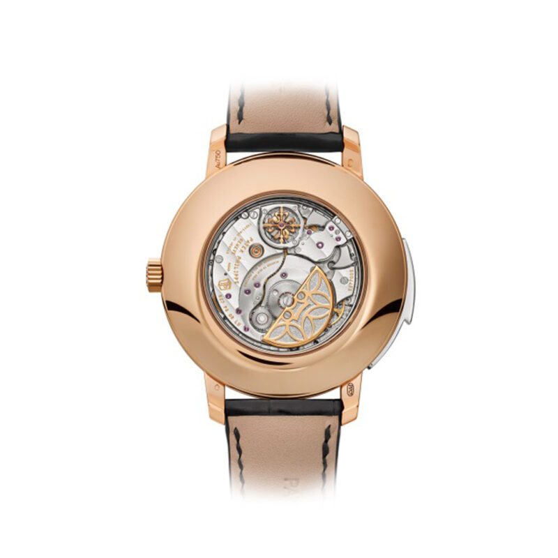 Orologio Patek Philippe Grandi Complicazioni con Cassa in Oro Rosa e  Diamanti con Quadrante Scheletrato con Cinturino in Pelle - Dobner