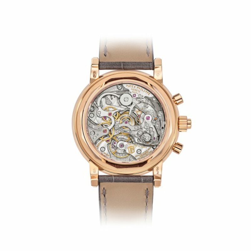 Orologio Patek Philippe Grandi Complicazioni con Cassa in Oro Rosa e  Quadrante Grigio Ardesia con Cinturino in Pelle - Dobner