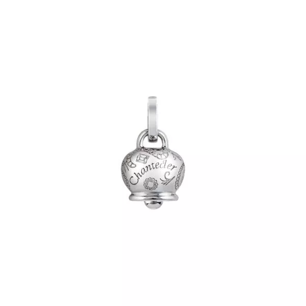Ciondolo Chantecler Suamèm Campanella in Oro Bianco