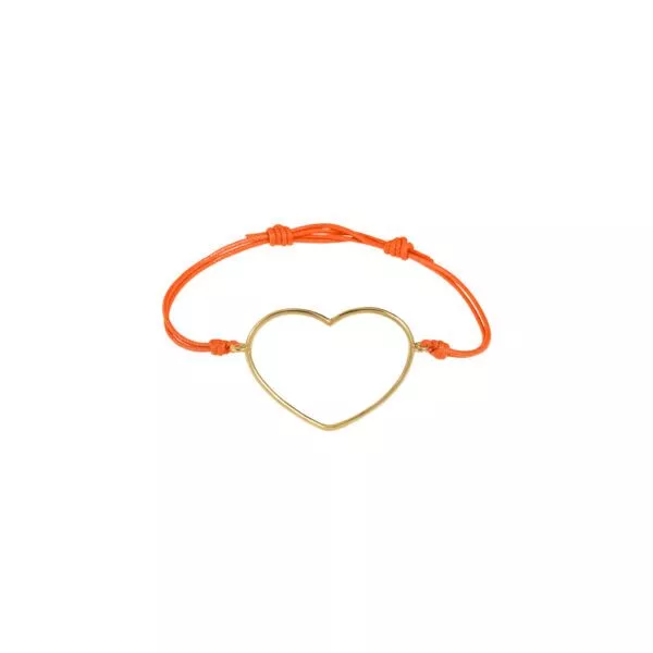 Bracciale Marco Gerbella con Cuore Grande e Cordino