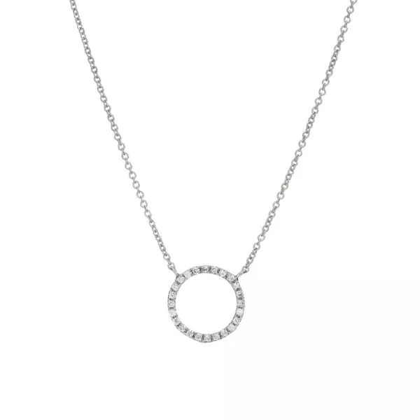 Collana Marco Gerbella con Bolla a Filo e Diamanti