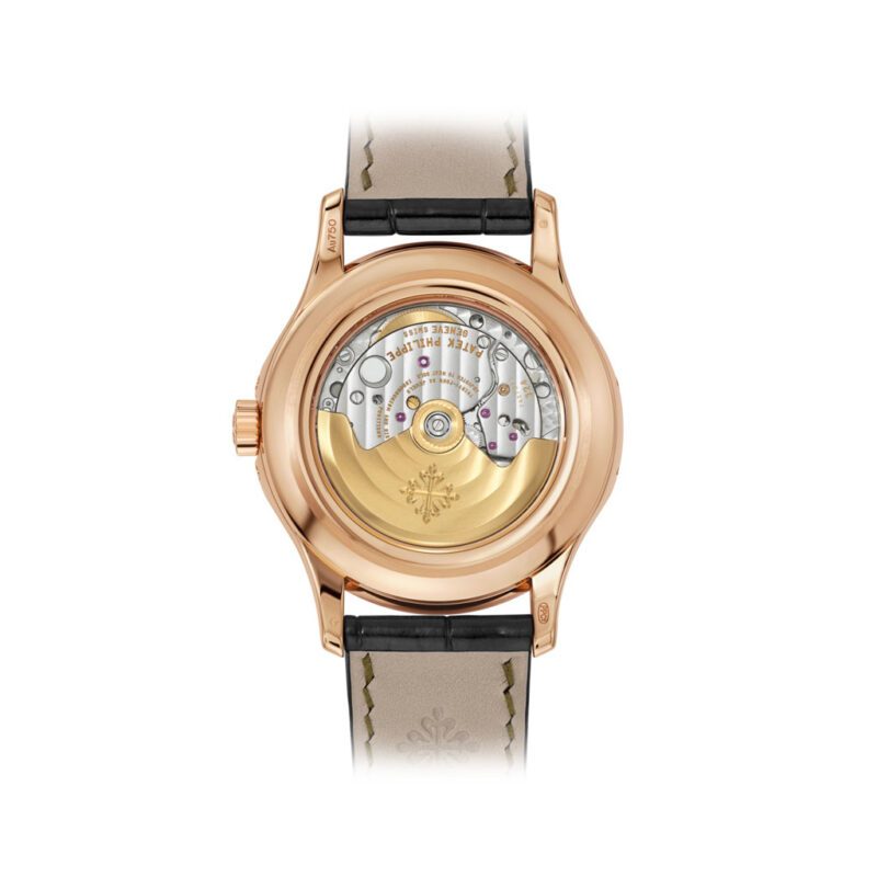 Patek Philippe Complicazioni con Cassa in Oro Rosa e Quadrante Verde con  Cinturino in Pelle - Dobner