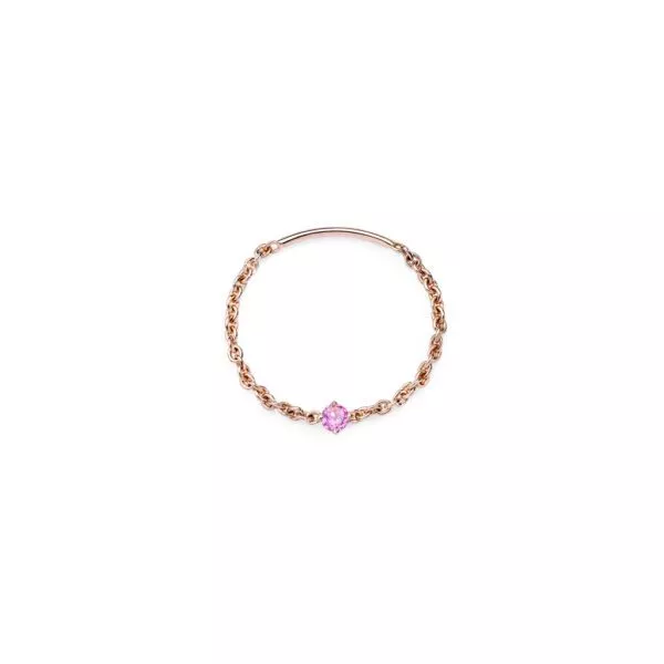 Anello Burato Solitaire Soft Pink Solitaire