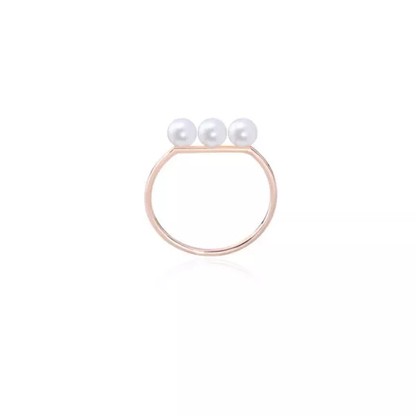 Anello Burato Sweet Pearls Linea Pearl Trilogy