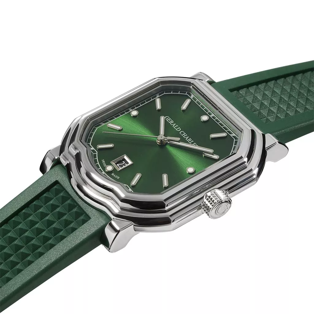 Orologio Gerald Charles Maestro 2.0 Ultrasottile con Quadrante Verde - immagine 3