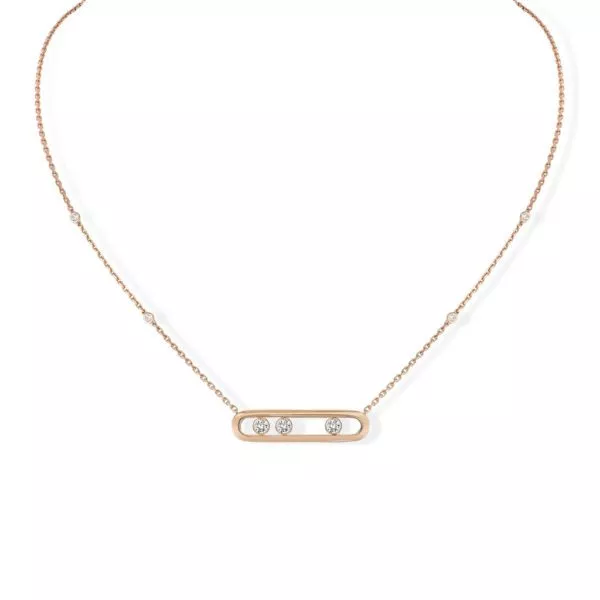 Collana Messika Move Classique in Oro Rosa