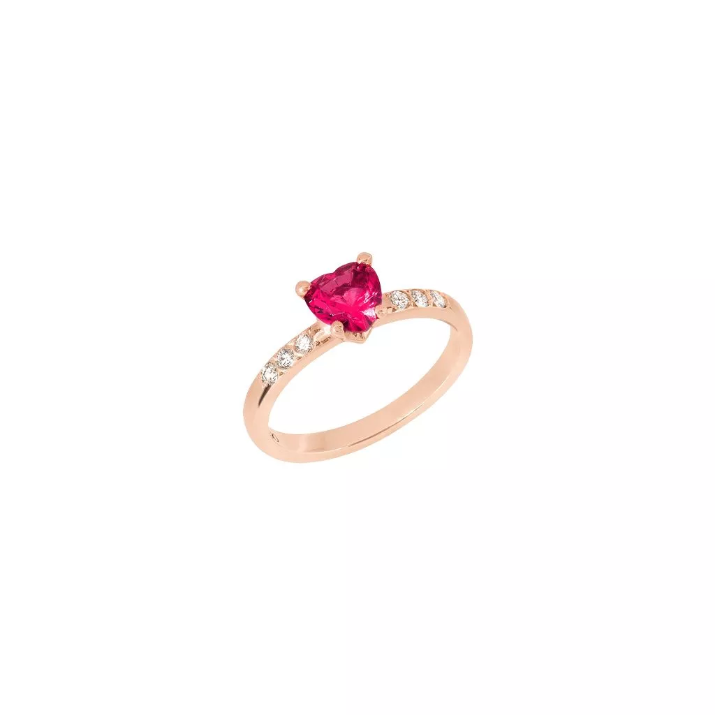 Anello Dodo Cuore con Diamanti
