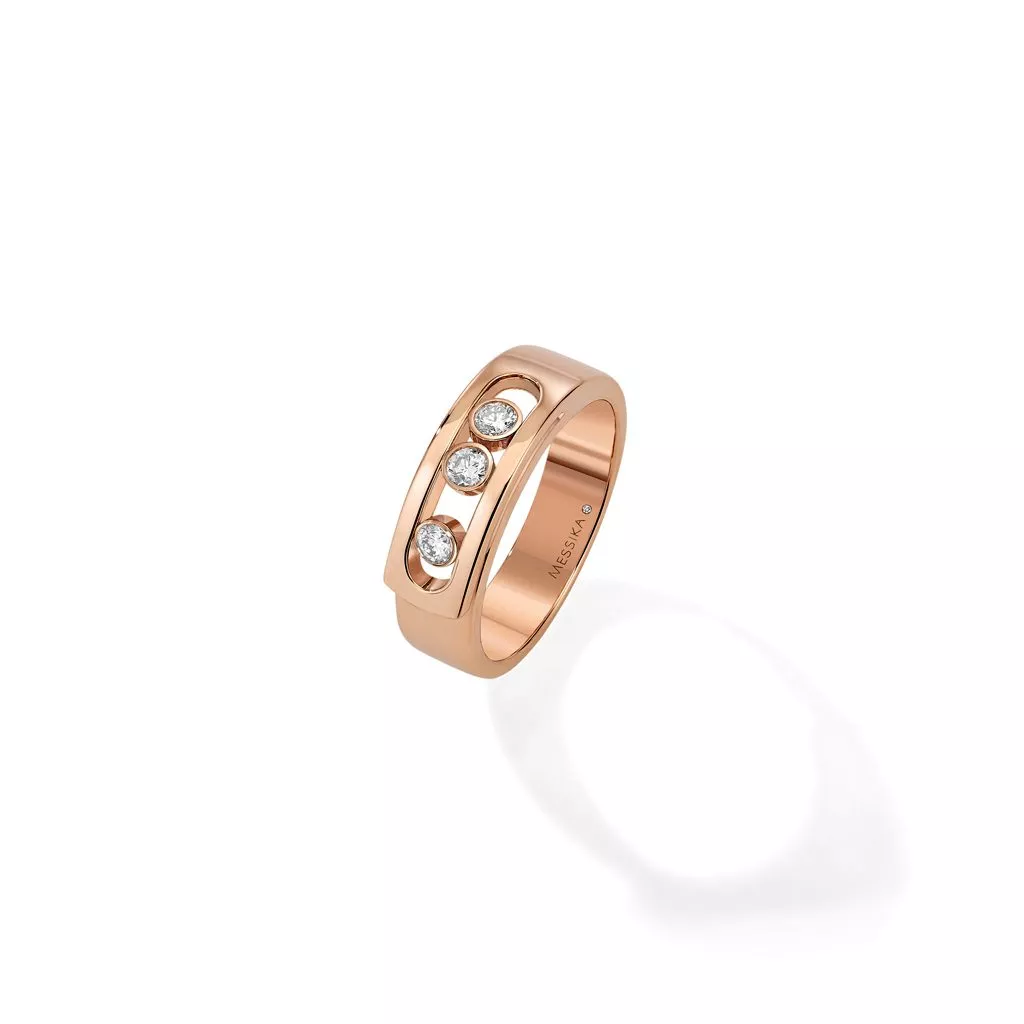 Anello Messika Move Noa in Oro Rosa
