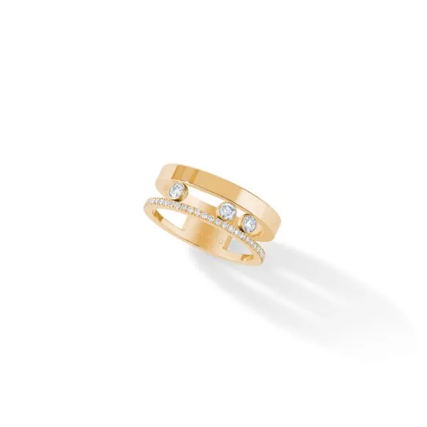 Anello Messika Move Romane in Oro Giallo