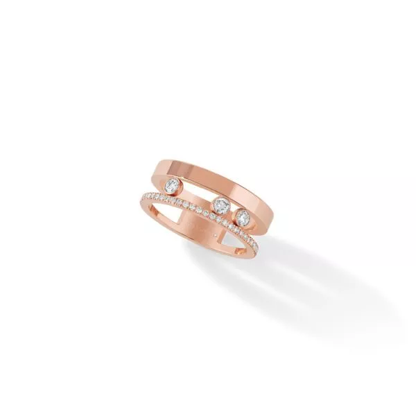 Anello Messika Move Romane in Oro Rosa