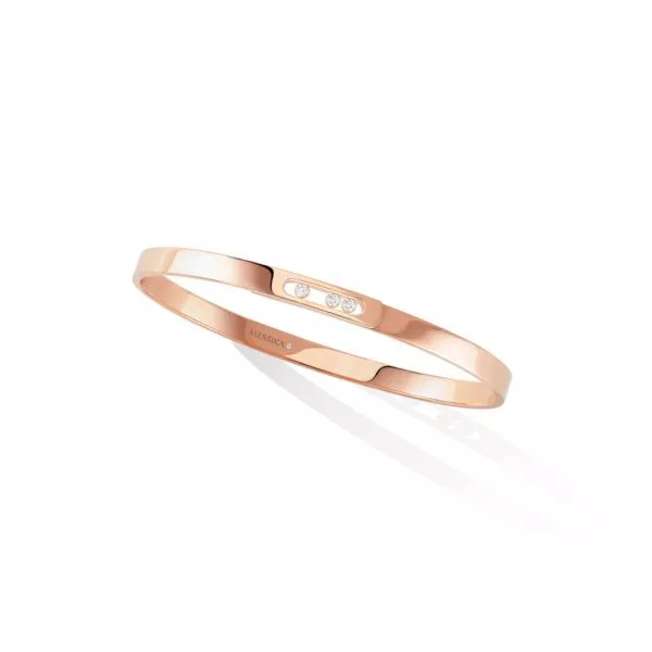 Bracciale Messika Move Noa PM Misura Grande in Oro Rosa