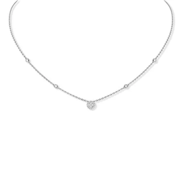 Collana Messika Joy XS in Oro Bianco