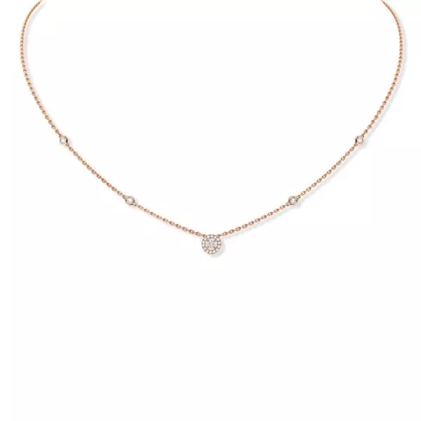 Collana Messika Joy XS in Oro Rosa