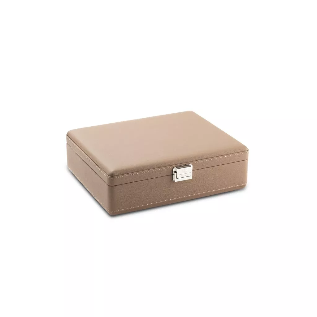 Astuccio Scatola del Tempo Valigetta 8 Compact colore Castagno - immagine 2