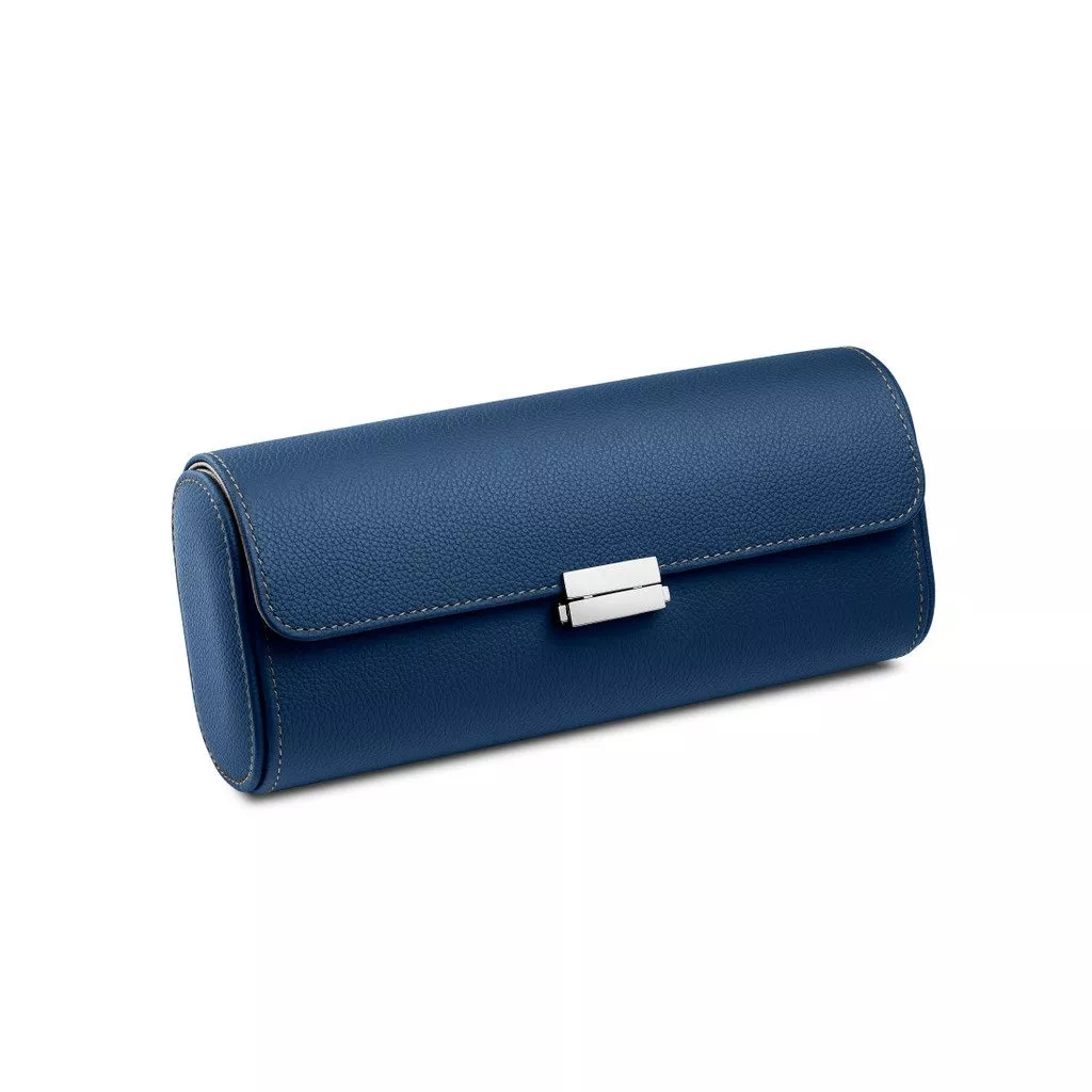 Pochette Scatola del Tempo Viaggio colore Blu/Bianco Sporco - immagine 2