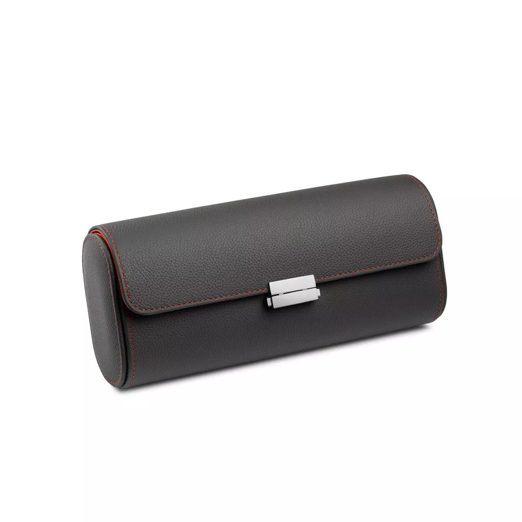 Pochette Scatola del Tempo Viaggio colore Grigio/Arancio - immagine 2