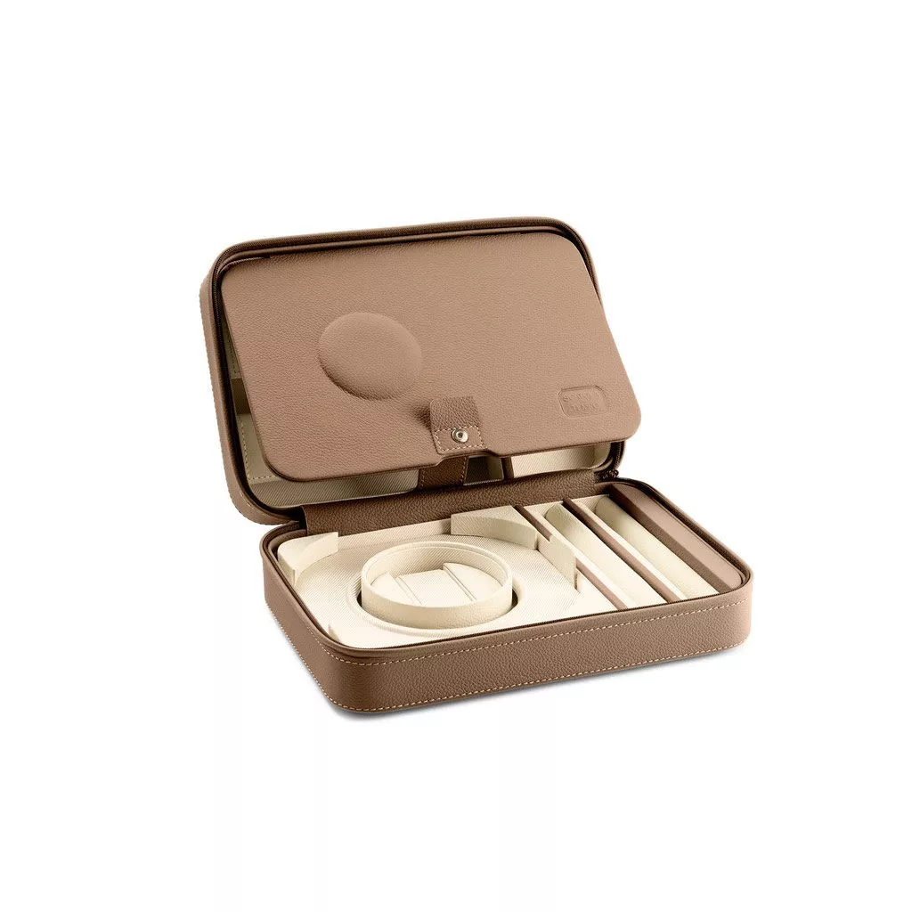 Portagioie Scatola del Tempo Viaggio Tesoro colore Castagno - immagine 2