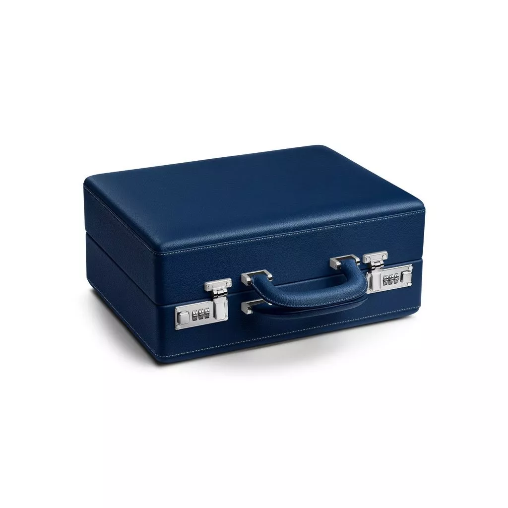 Scatola del Tempo Valigetta 16 colore Blu/Bianco Sporco - immagine 2