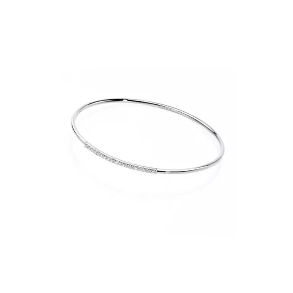 Bracciale Burato Linee ed Archi White Diamonds White Line