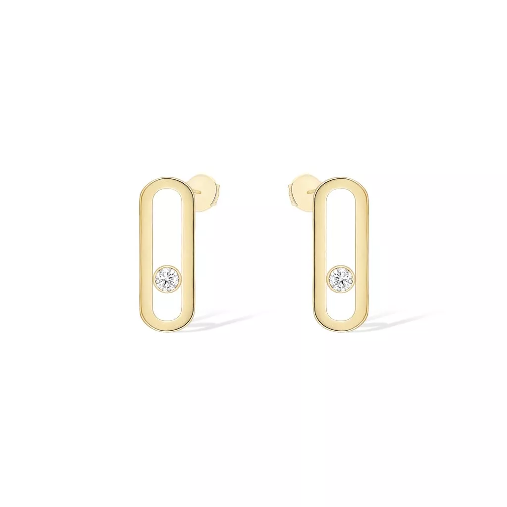 Orecchini Messika Move Uno in Oro Giallo