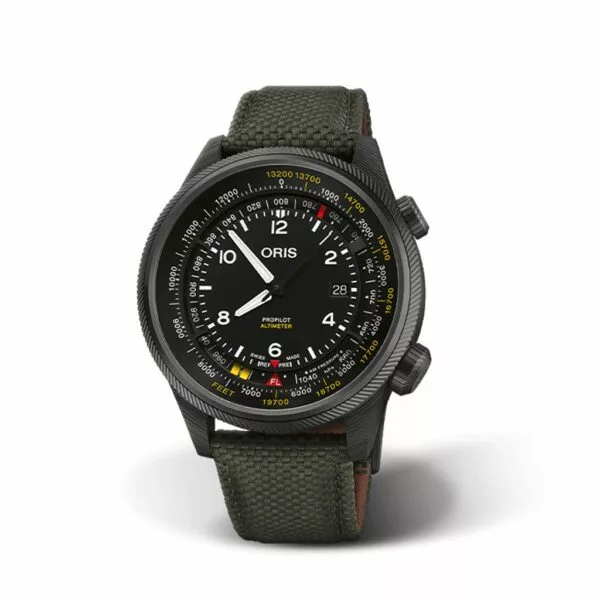 Orologio Oris ProPilot Altimeter con Cinturino in Tessuto