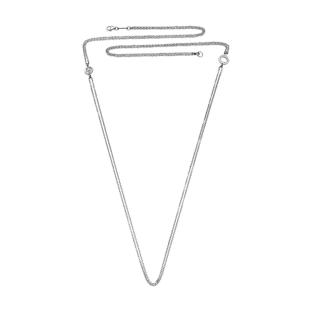 Catena Lunga Rolò Doppia Chantecler Et Voilà Accessori in Argento