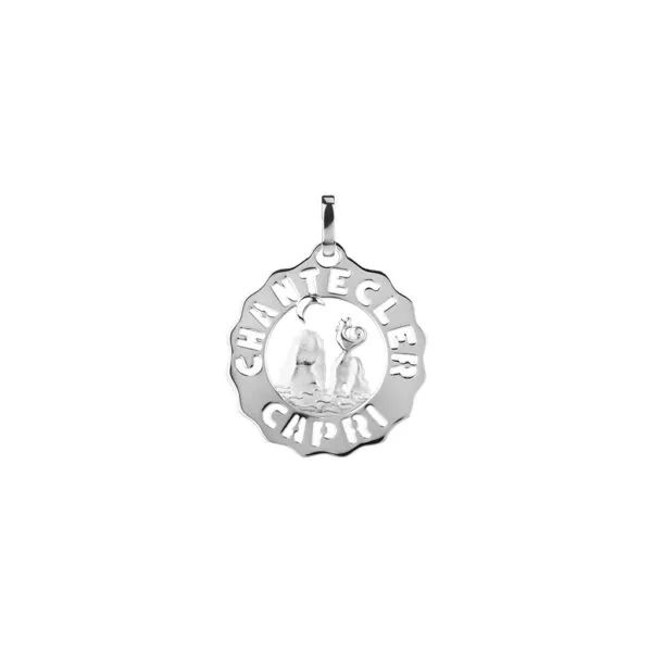 Ciondolo Chantecler Et Voilà Logo Piccolo Faraglioni in Argento