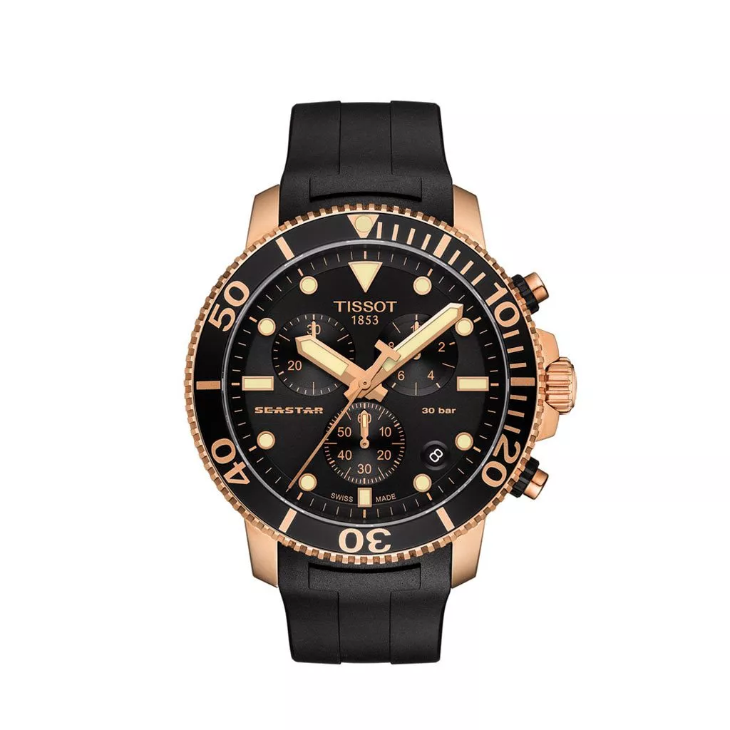 Orologio Tissot Orologio Con Bracciale In Cuoio Tissot PRC 200