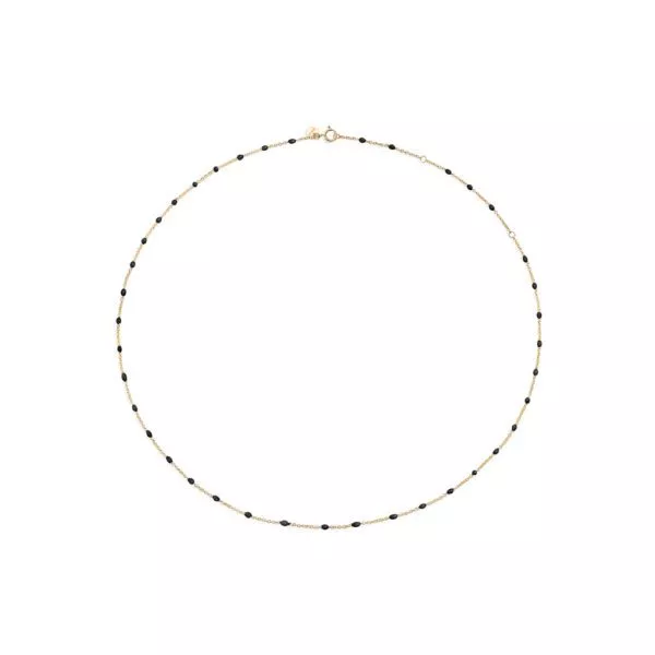 Collana Burato Linee ed Archi Yellow Black Dots