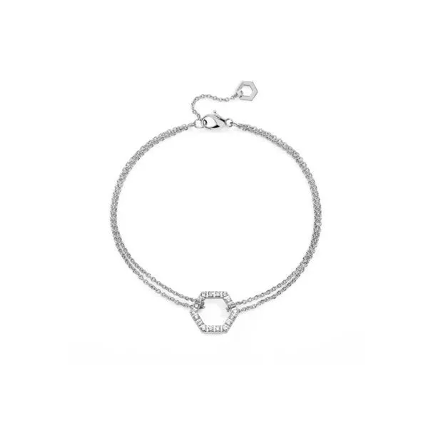 Bracciale Burato Amuleto Full Diamonds White S