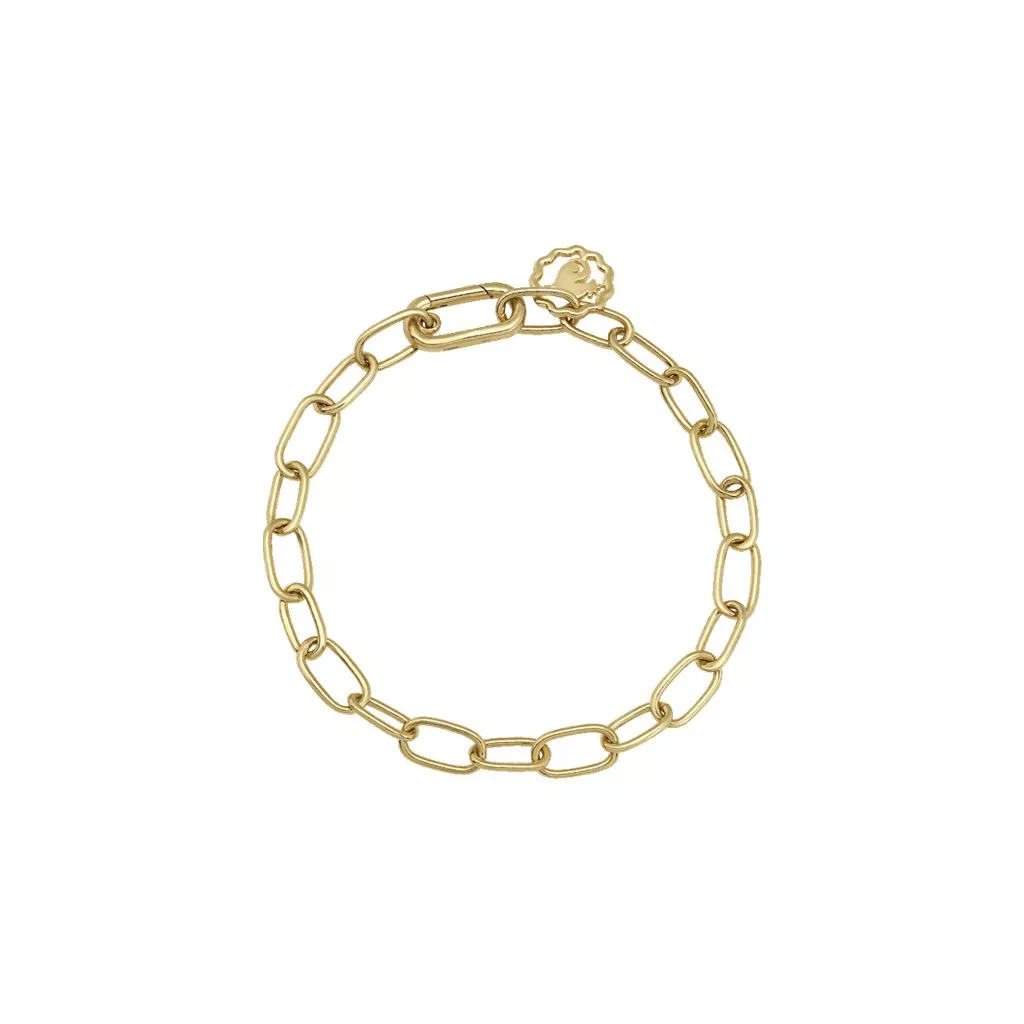 Bracciale Chantecler Accessori con Maglie Ovali in Oro Giallo