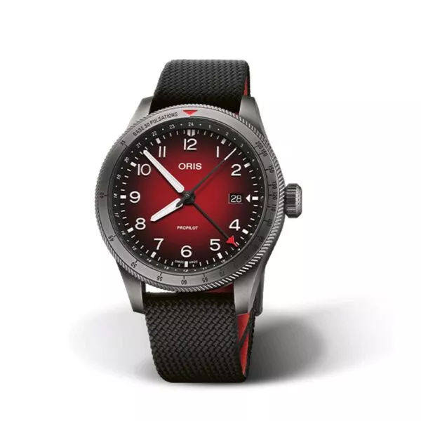 Orologio Oris ProPilot GMT con Quadrante Rosso