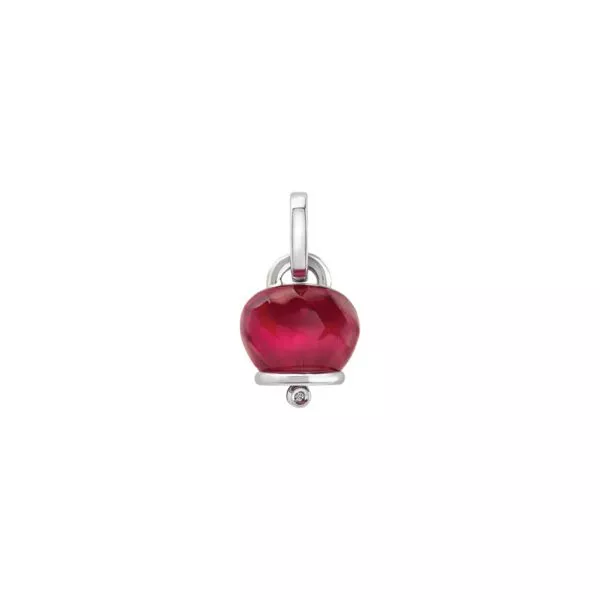 Ciondolo Chantecler Et Voilà Campanella Media color Borgogna