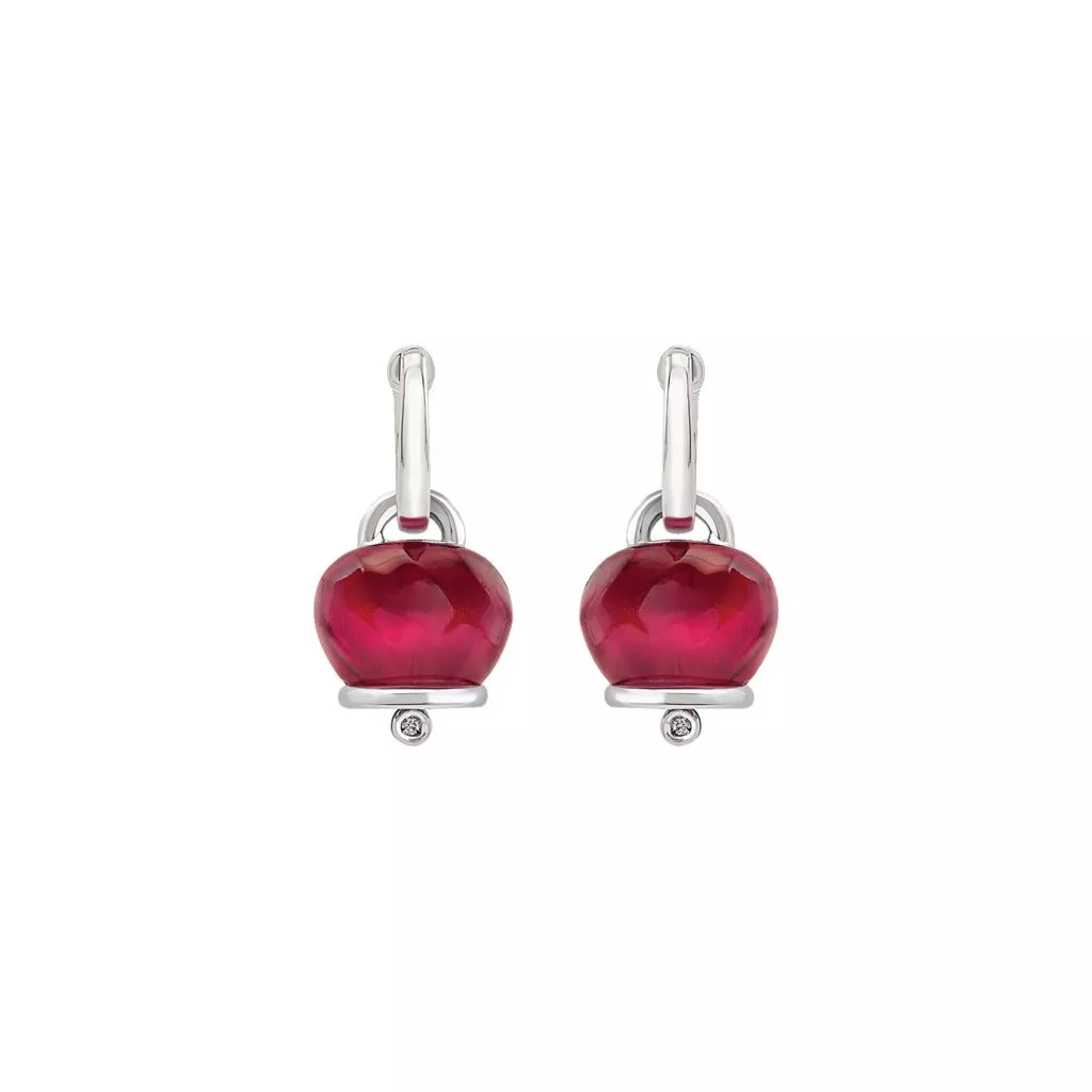 Orecchini Chantecler Et Voilà Campanella color Borgogna