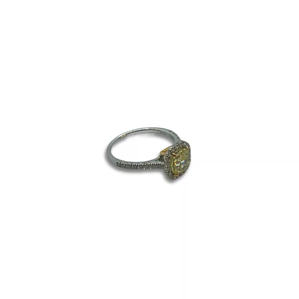 Anello Crivelli con Diamanti Bianchi e Fancy - immagine 3