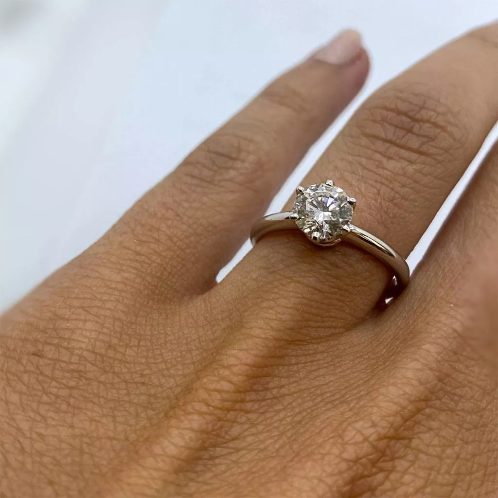 Anello Crivelli Solitario a 6 Punte - immagine 2