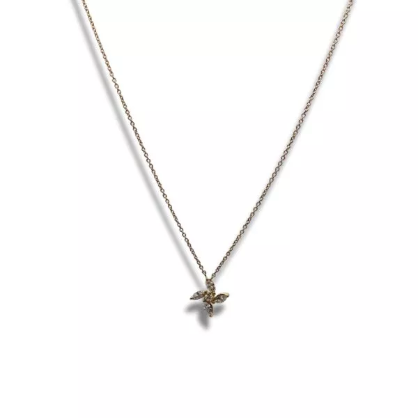 Collana Crivelli con Fiore di Diamanti