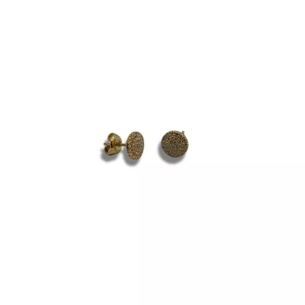 Orecchini Crivelli in Oro Giallo e Diamanti