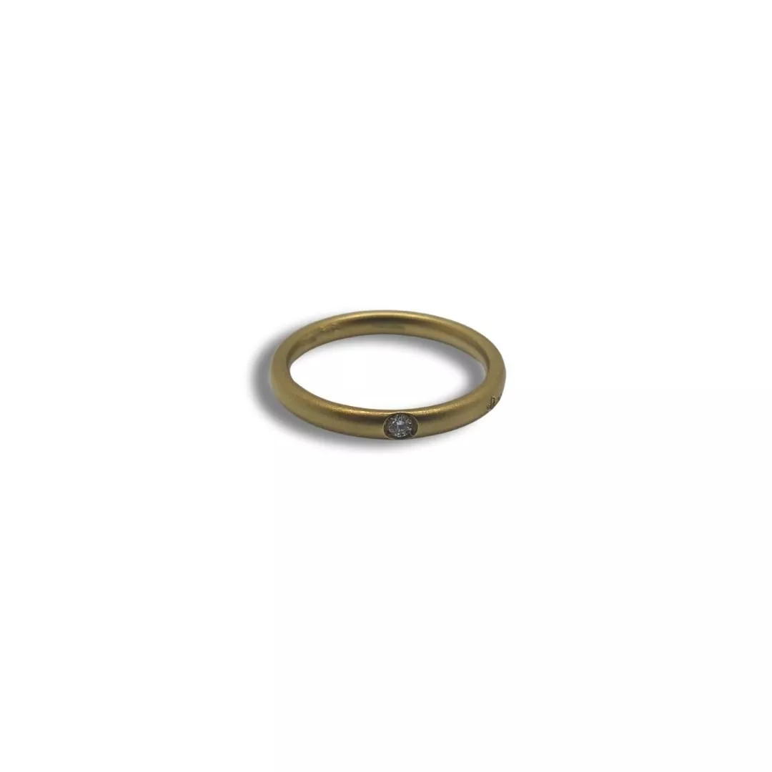 Anello Pomellato Lucciola in Oro Giallo Sabbiato