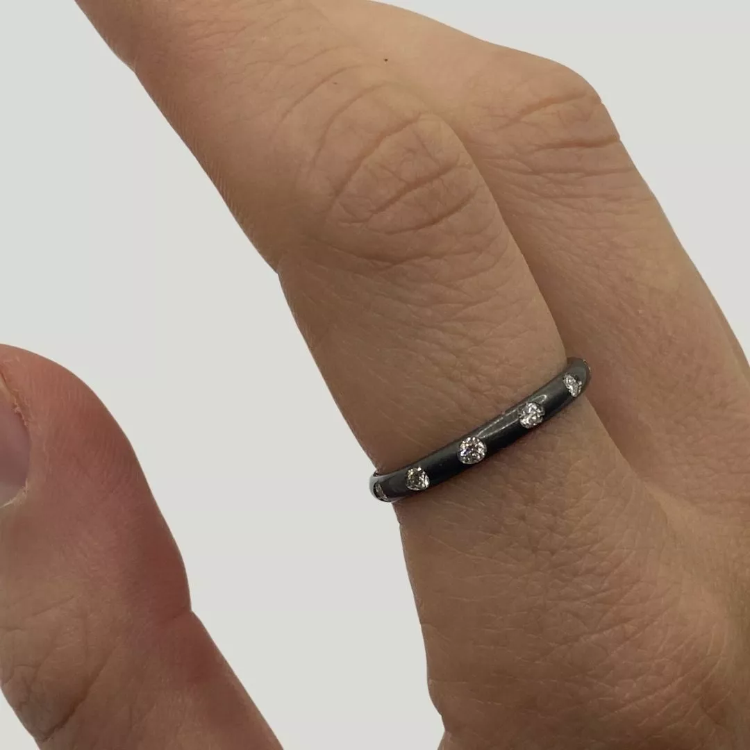 Anello Pomellato Lucciola in Titanio - immagine 2