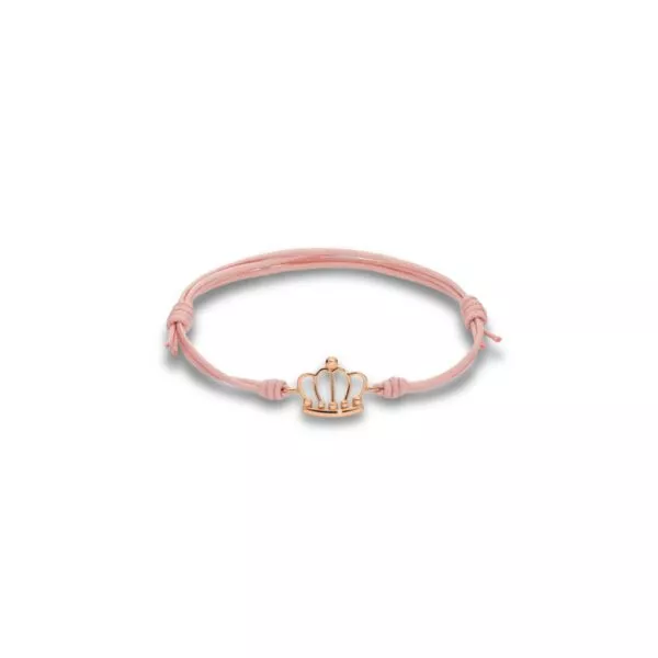 Bracciale Marco Gerbella con Cordino e Corona in Oro